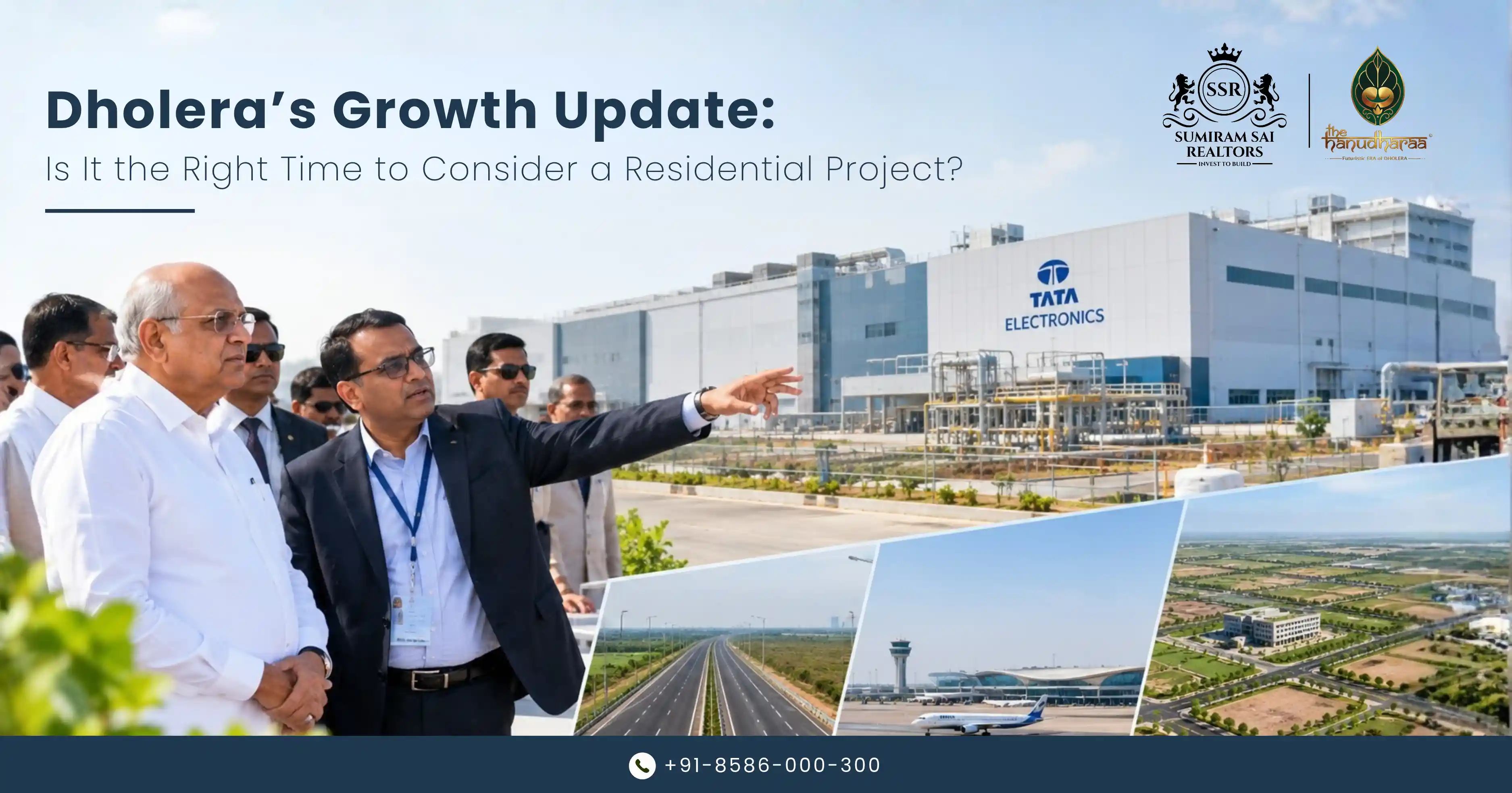 Dholera’s Chief Minister Visit: Should It Change How You Look at a Residential Project in Dholera?